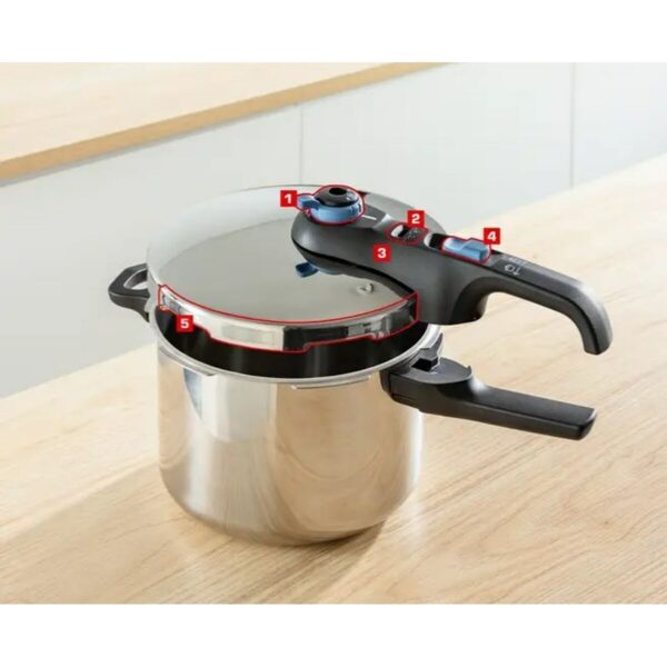 Pentola Express Tefal TRENDY+    4+6L Acciaio inossidabile 6 L