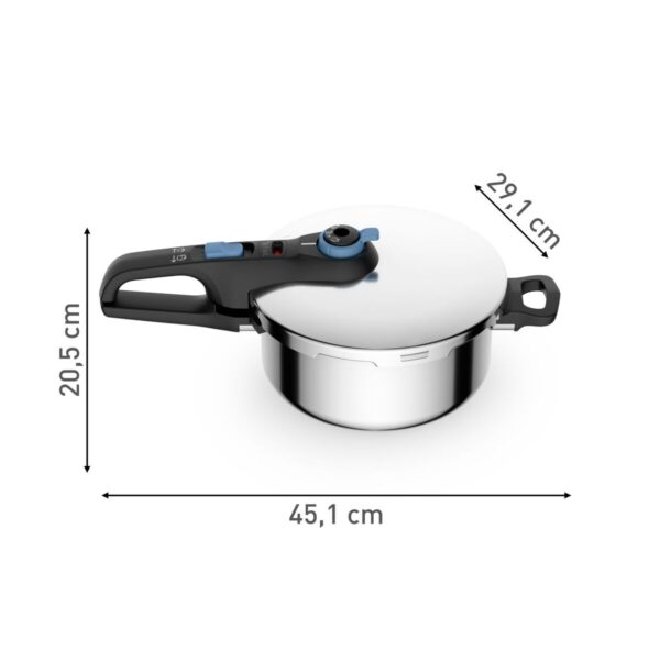 Pentola Express Tefal TRENDY+      4L Metallo