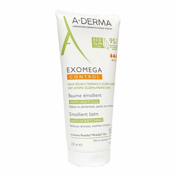 Balsamo per Alleviare il Prurito e l'Irritazione A-Derma Exomega Control 200 ml