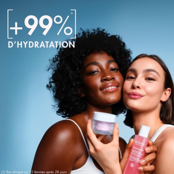 Crema Viso Melvita SOURCE DE ROSES 2 Pezzi