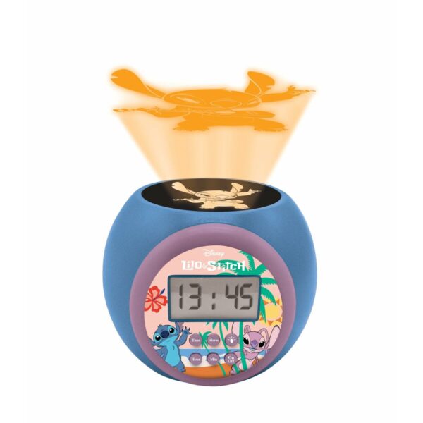 Radiosveglia con proiettore LCD Lexibook Stitch