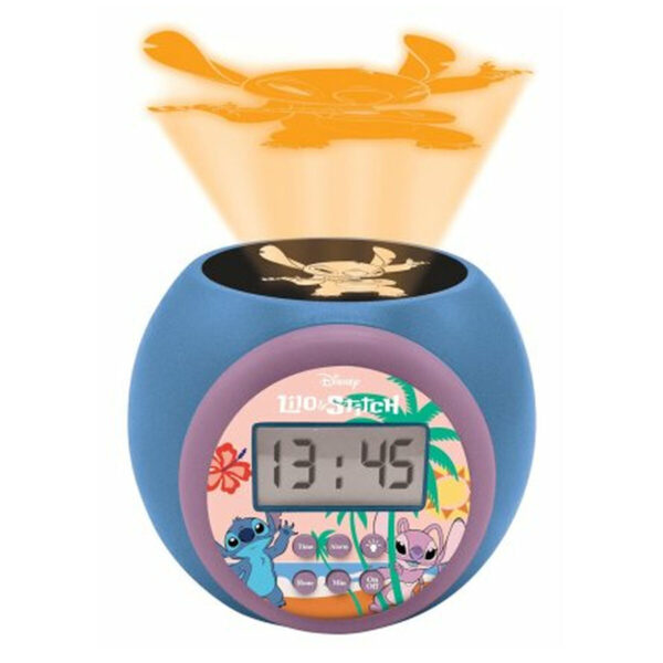 Radiosveglia con proiettore LCD Lexibook Stitch