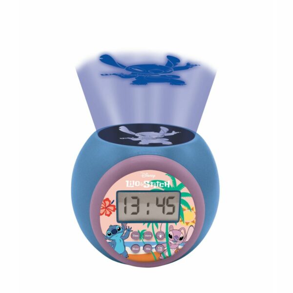 Radiosveglia con proiettore LCD Lexibook Stitch