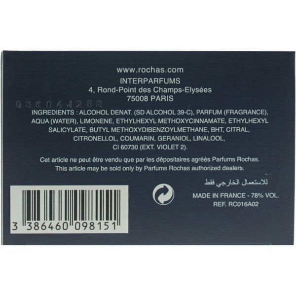 Profumo Uomo Rochas L'Homme EDT 60 ml