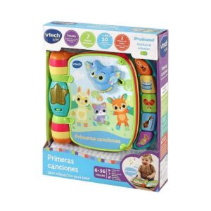 Giocattolo per bebè Vtech Libro musical primeras canciones. 19 x 22 x 4 cm