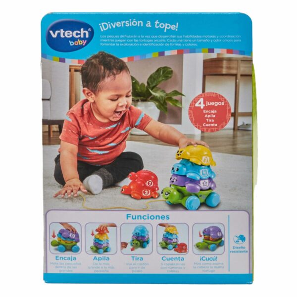 Giocattolo per bebè Vtech 17,5 x 11,5 x 24 cm Tartaruga Arcobaleno