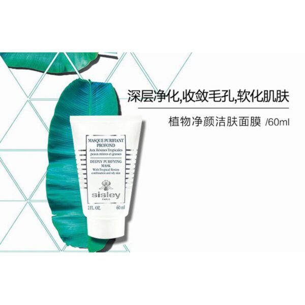 Maschera Purificante Sisley Masque Purifiant Profond Aux Résines Tropicales 60 60 ml