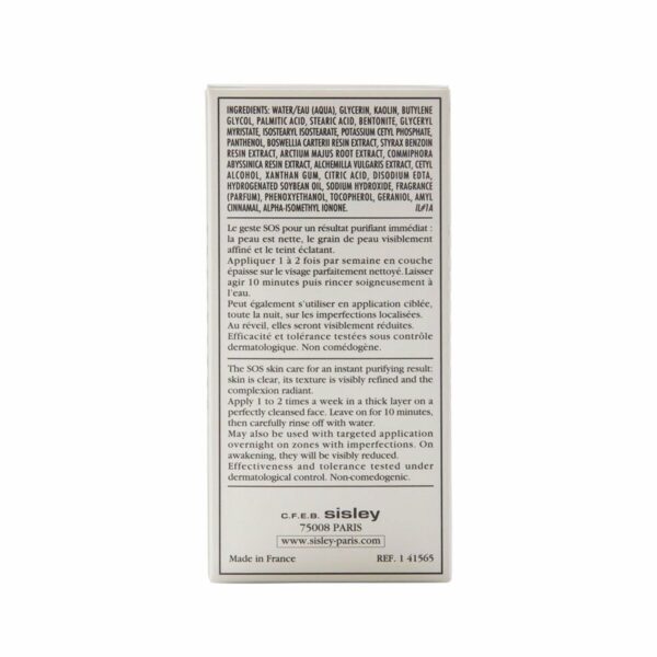 Maschera Purificante Sisley Masque Purifiant Profond Aux Résines Tropicales 60 60 ml