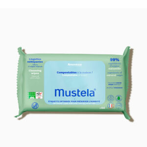 Salviettine Umidificate Mustela BIO MUSTELA (60 Unità)