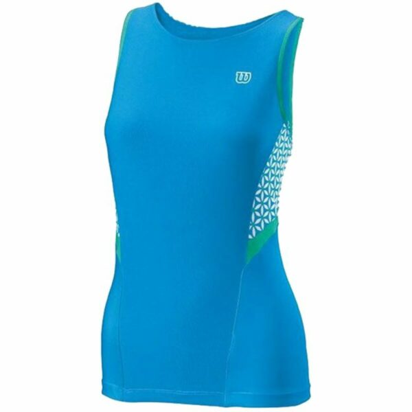 Canotta Donna Wilson Glamour Verde Tennis Reversibile (Ricondizionati C)