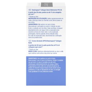 Crema Viso Neutrogena COLLAGEN BANK Spf 30 50 ml