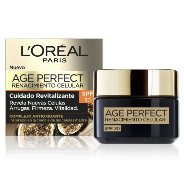 Crema Viso L'Oreal Make Up Age Perfect Cell Renewal Spf 30 50 ml