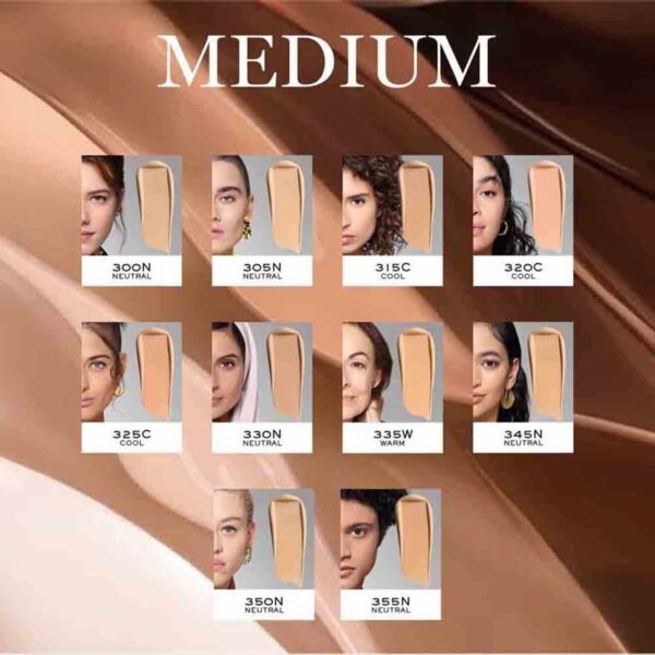 Base per Trucco Fluida Lancôme Teint Idole Ultra Wear N Nº 345n Spf 35 30 ml