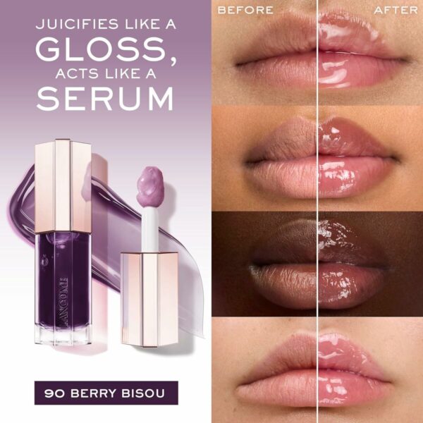 Gloss Lancôme IDÔLE MAKE-UP Viola Nº 90-Berry Bisou 9 ml