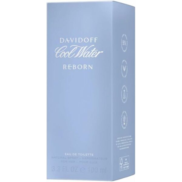 Profumo Donna Davidoff COOL WATER WOMAN REBORN EDT 100 ml