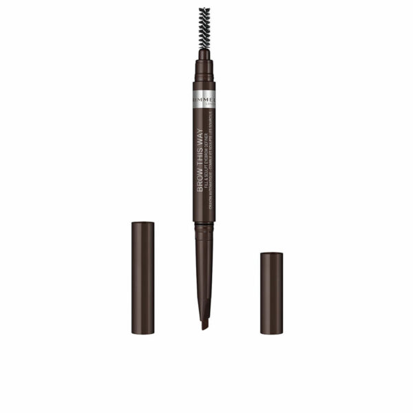 Matita per Sopracciglia Rimmel London Brow This Way Nº 03 Dark bown Nº 03-Dark Bown 0,25 g