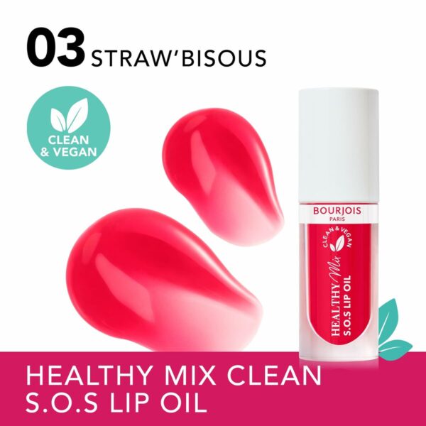 Rossetti Bourjois HEALTHY MIX S.O.S Nº 03-Straw'bisous 4,5 ml