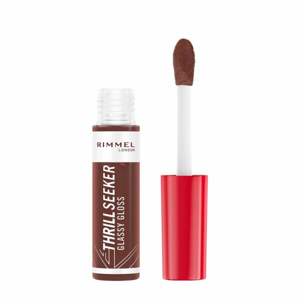 Lucidalabbra Rimmel London THRILL SEEKER Nº 800-Chocolate Glaze 10 ml