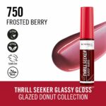 Lucidalabbra Rimmel London THRILL SEEKER Nº 750-Frosted Berry 6 ml