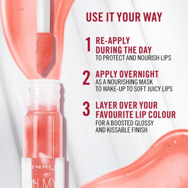 Rossetti Rimmel London OH MY GLOSS! 4,5 ml
