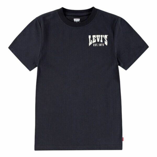 Maglia a Maniche Corte per Bambini Levi's Lvb Valley View Nero