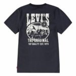 Maglia a Maniche Corte per Bambini Levi's Lvb Valley View Nero