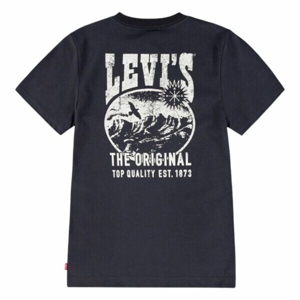 Maglia a Maniche Corte per Bambini Levi's Lvb Valley View Nero