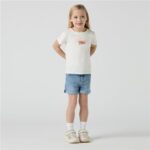 Jeans Levi's Lvg Girlfriend Flower Child Azzurro