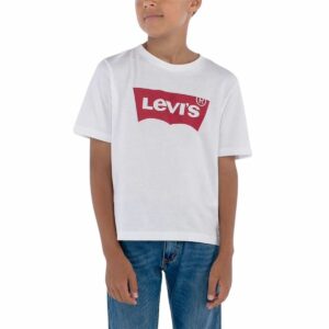 Maglia a Maniche Corte per Bambini Levi's Lvb Golden Glow Batwing 16 Anni