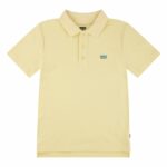 Polo a Maniche Corte Bambino Levi's Lvb Back Neck Tape Giallo