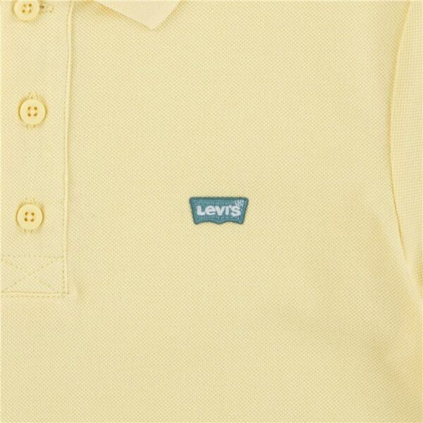 Polo a Maniche Corte Bambino Levi's Lvb Back Neck Tape Giallo