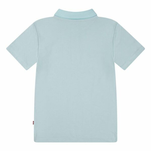 Polo a Maniche Corte Bambino Levi's Lvb Back Neck Tape Azzurro