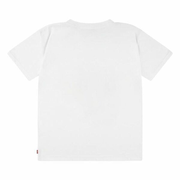 Maglia a Maniche Corte per Bambini Levi's Lvb Day Trip Bianco