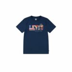 Maglia a Maniche Corte per Bambini Levi's Lvb Cast Off 4 Anni