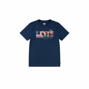 Maglia a Maniche Corte per Bambini Levi's Lvb Cast Off 4 Anni