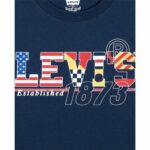 Maglia a Maniche Corte per Bambini Levi's Lvb Cast Off 4 Anni