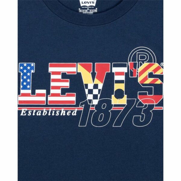 Maglia a Maniche Corte per Bambini Levi's Lvb Cast Off 4 Anni