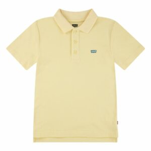 Polo a Maniche Corte Bambino Levi's Lvb Back Neck Tape Giallo