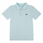 Polo a Maniche Corte Bambino Levi's Lvb Back Neck Tape Azzurro