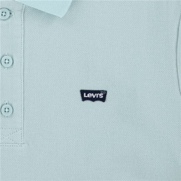 Polo a Maniche Corte Bambino Levi's Lvb Back Neck Tape Azzurro