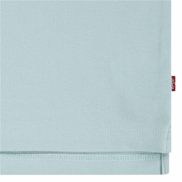 Polo a Maniche Corte Bambino Levi's Lvb Back Neck Tape Azzurro