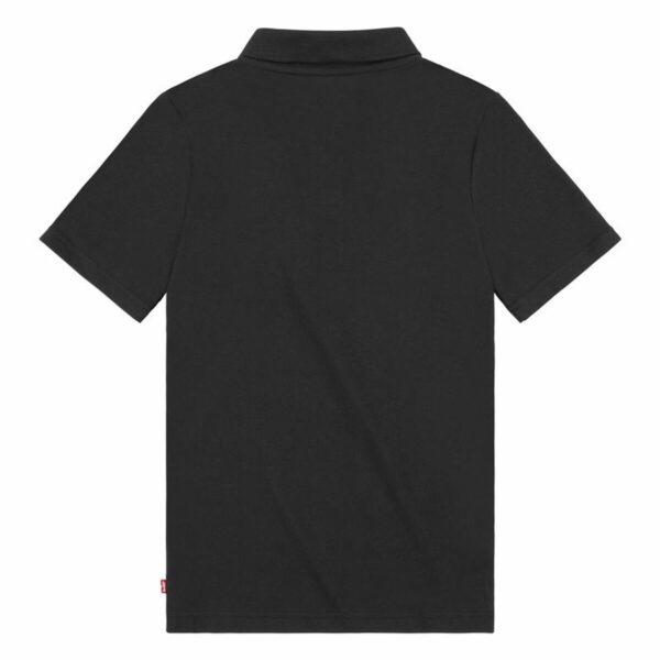 Polo a Maniche Corte Bambino Levi's Lvb Back Neck Tape Nero