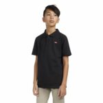 Polo a Maniche Corte Bambino Levi's Lvb Back Neck Tape Nero
