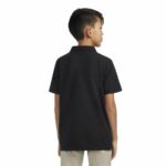 Polo a Maniche Corte Bambino Levi's Lvb Back Neck Tape Nero