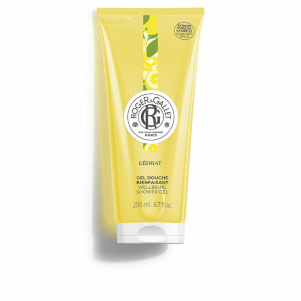 Gel Bagno Roger & Gallet Cédrat 200 ml Energizzante Cedro