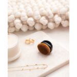 Pennello per polveri da viso Cocosolis PREMIUM Terre (1 Unità)