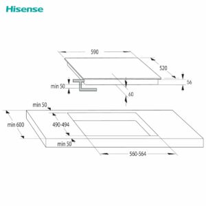 Piano Cottura ad Induzione Hisense