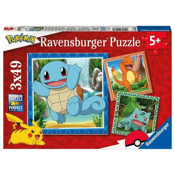Set di 3 Puzzle Ravensburger 49 Pezzi 147 Pezzi 3 Unità