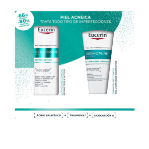 Crema Viso Eucerin DERMOPURE 2 Pezzi