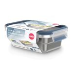 Porta pranzo Tefal N11503 Azzurro Acciaio inossidabile Rettangolare 500 ml